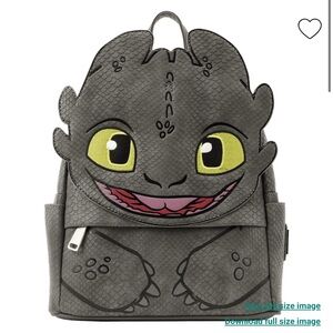 Loungefly How To Train Your Dragon Toothless Cosplay Mini Backpack